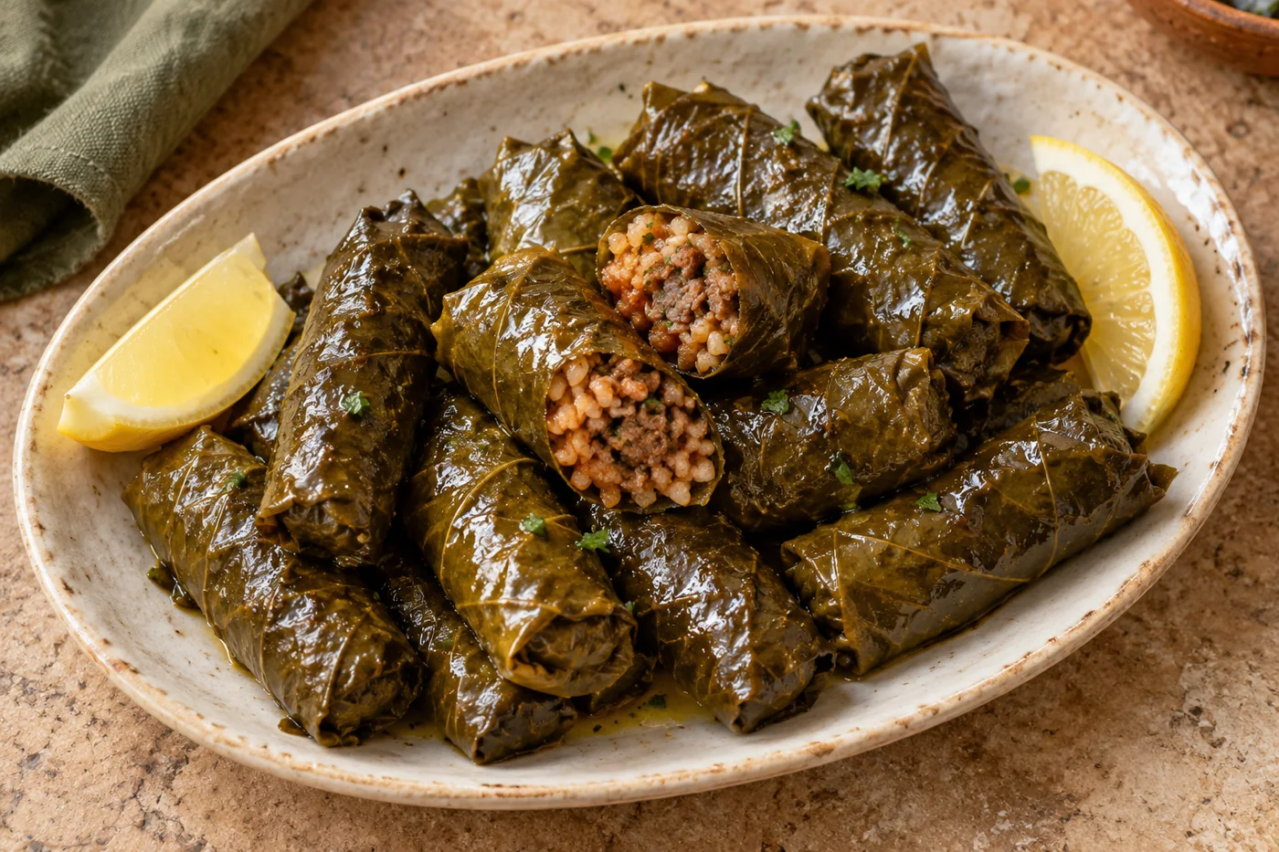 ورق عنب باللحم